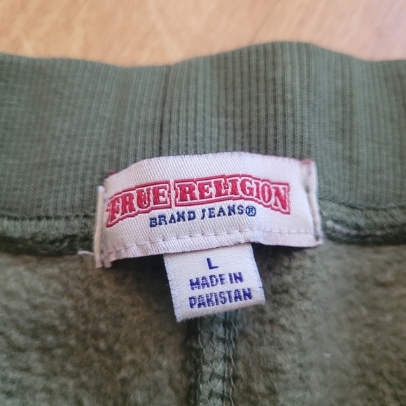 True Religion sweatpants,joggers,khaki,‎ L - Picture 6 of 12